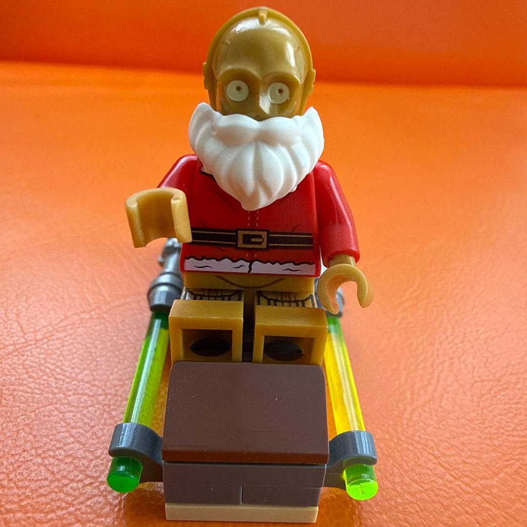 乐高 星球大战 圣诞老人 C-3PO 附带索利的小人仔