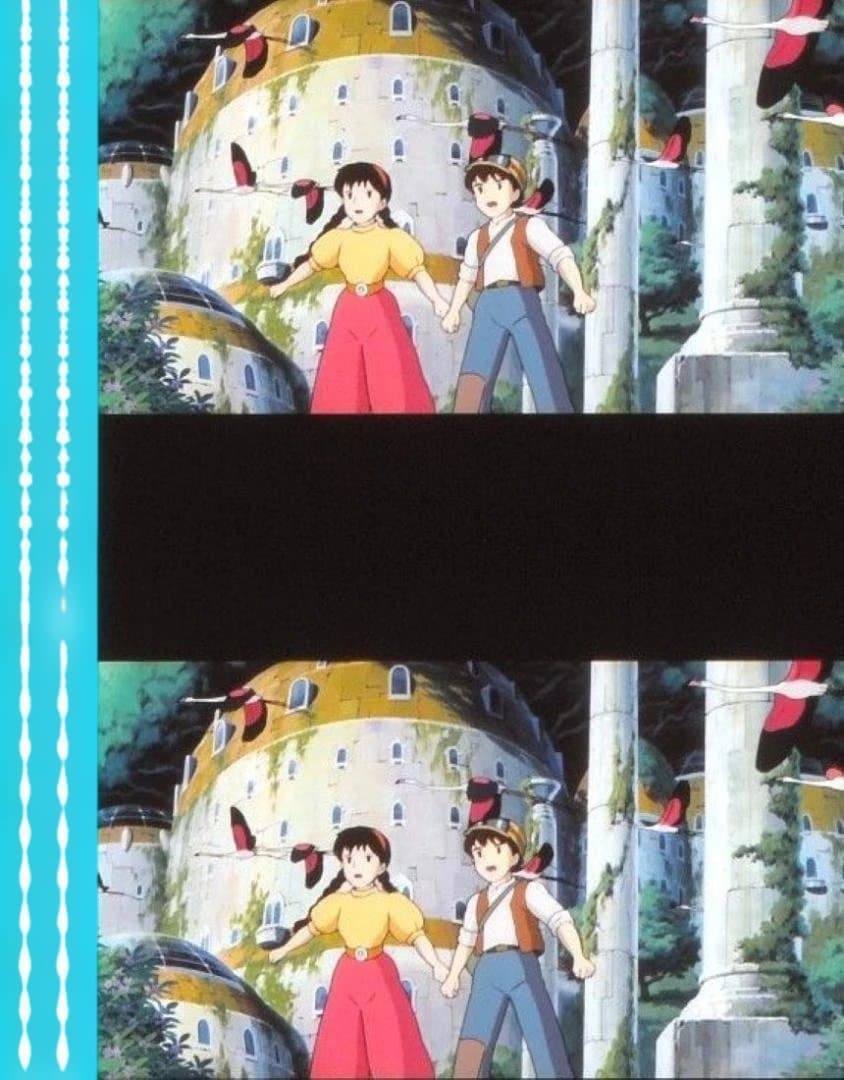 天空之城拉普达 35mm 5连拍胶片 巴鲁 希达 吉卜力工作室 含运费