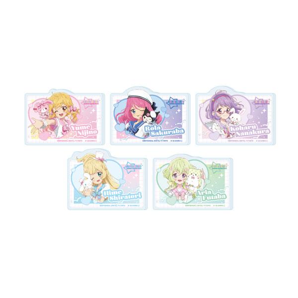 亚克力徽章牌 「偶像活动Stars!×三丽鸥角色」 01/全套(共5款) (合作插画(等身))) A3 【11月预订】