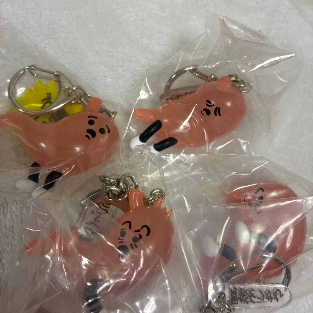 胃部人偶挂件 胃弱/消化不良/抓取/惊讶 4件套