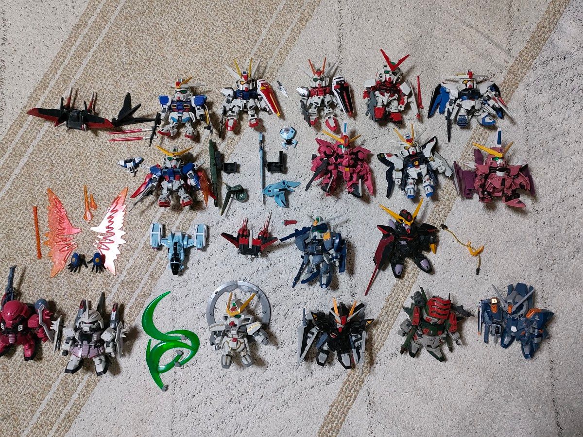 ジャンク ガンダムSEEDシリーズ BB戦士 SDガンダム 説明書付き