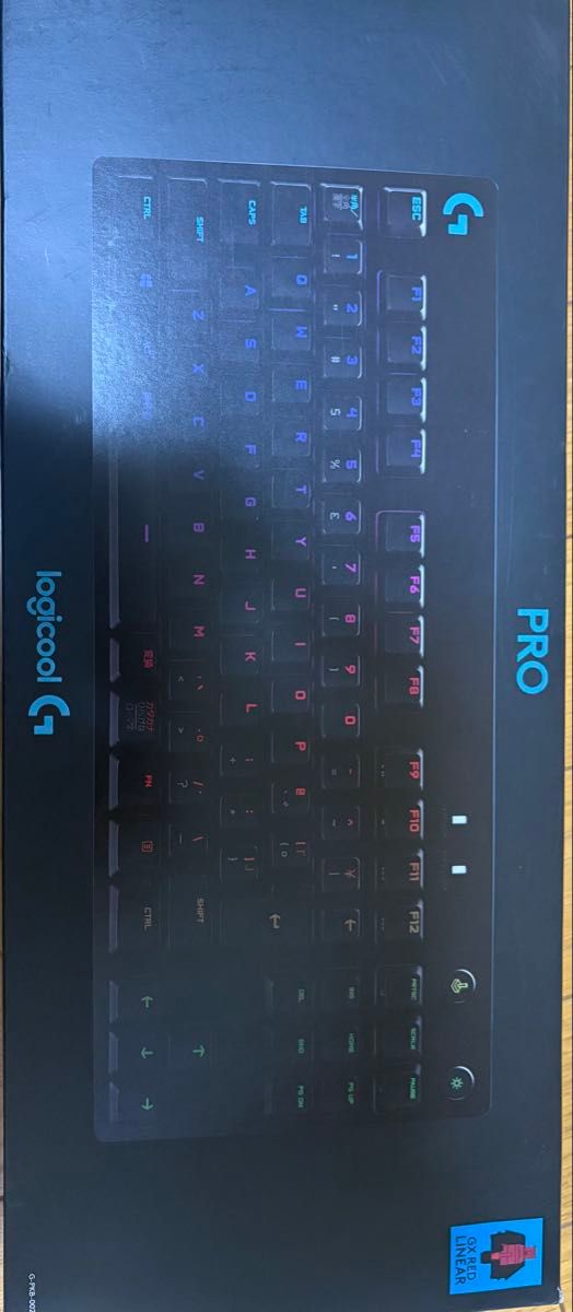 Logicool G PRO游戏键盘G-PKB-002LN红轴