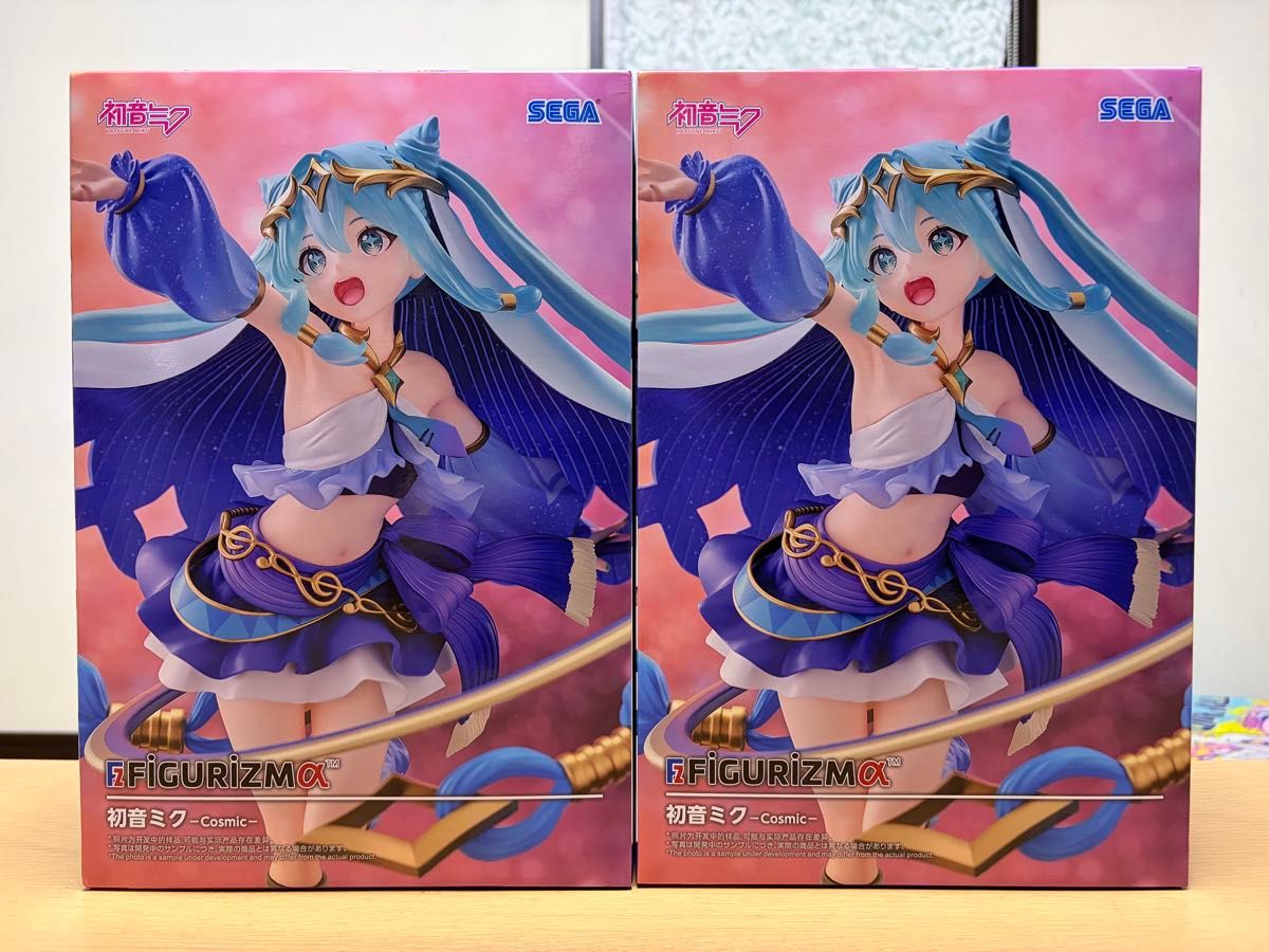 初音未来 FIGURIZMα -Cosmic- 手办 2个套装