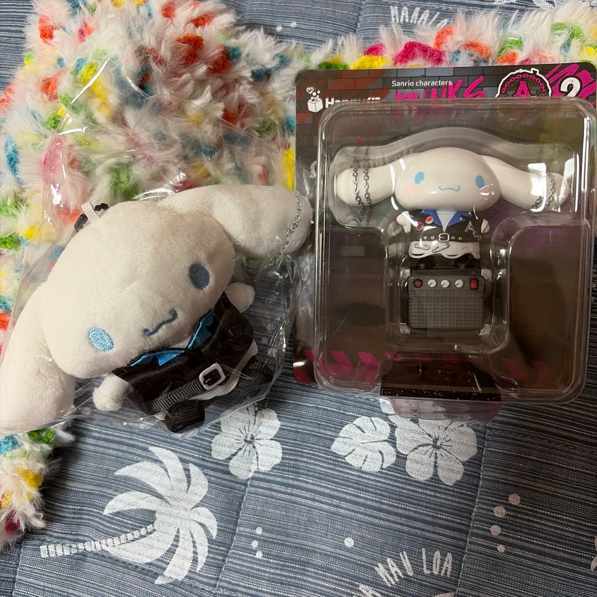 サンリオ シナモロール ぬいぐるみチャーム&フィギュア 2点セット