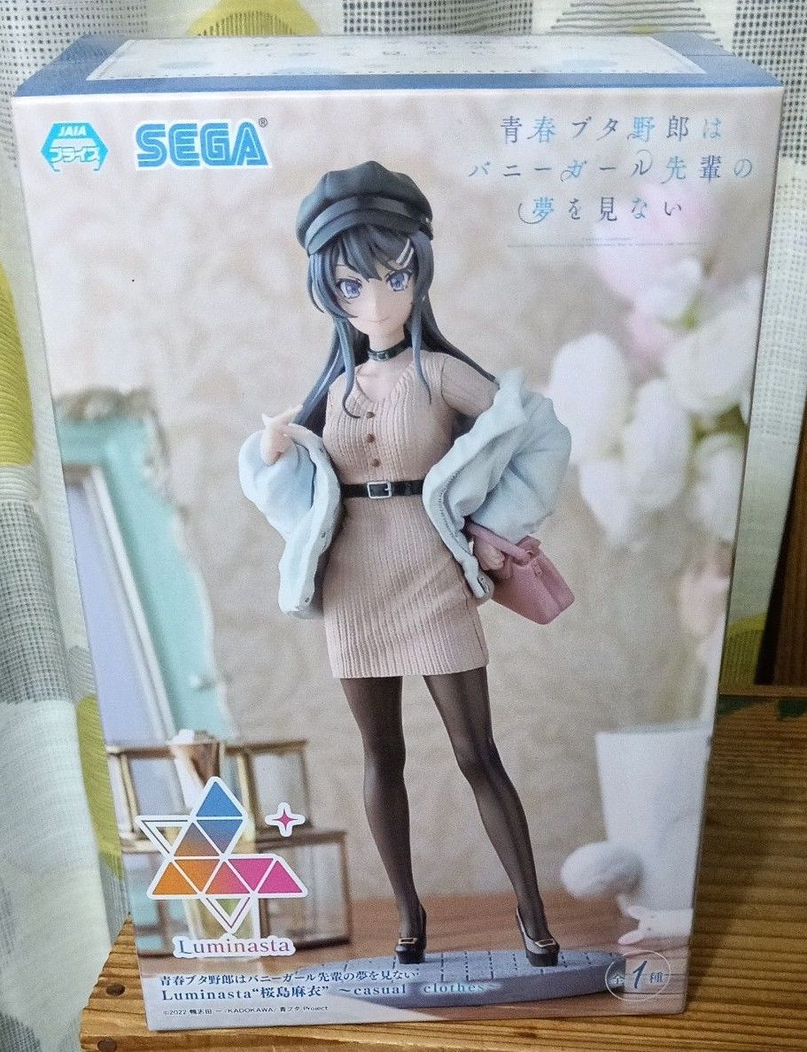 Rascal Does Not Dream of a Bunny Girl Senpai Luminasta Figure Mai Sakurajima