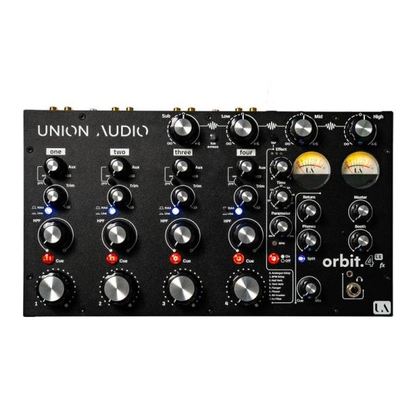 Union Audio orbit.4 LE 效果器【内置效果器、4声道、旋转式、模拟DJ调音台】(Union Audio)