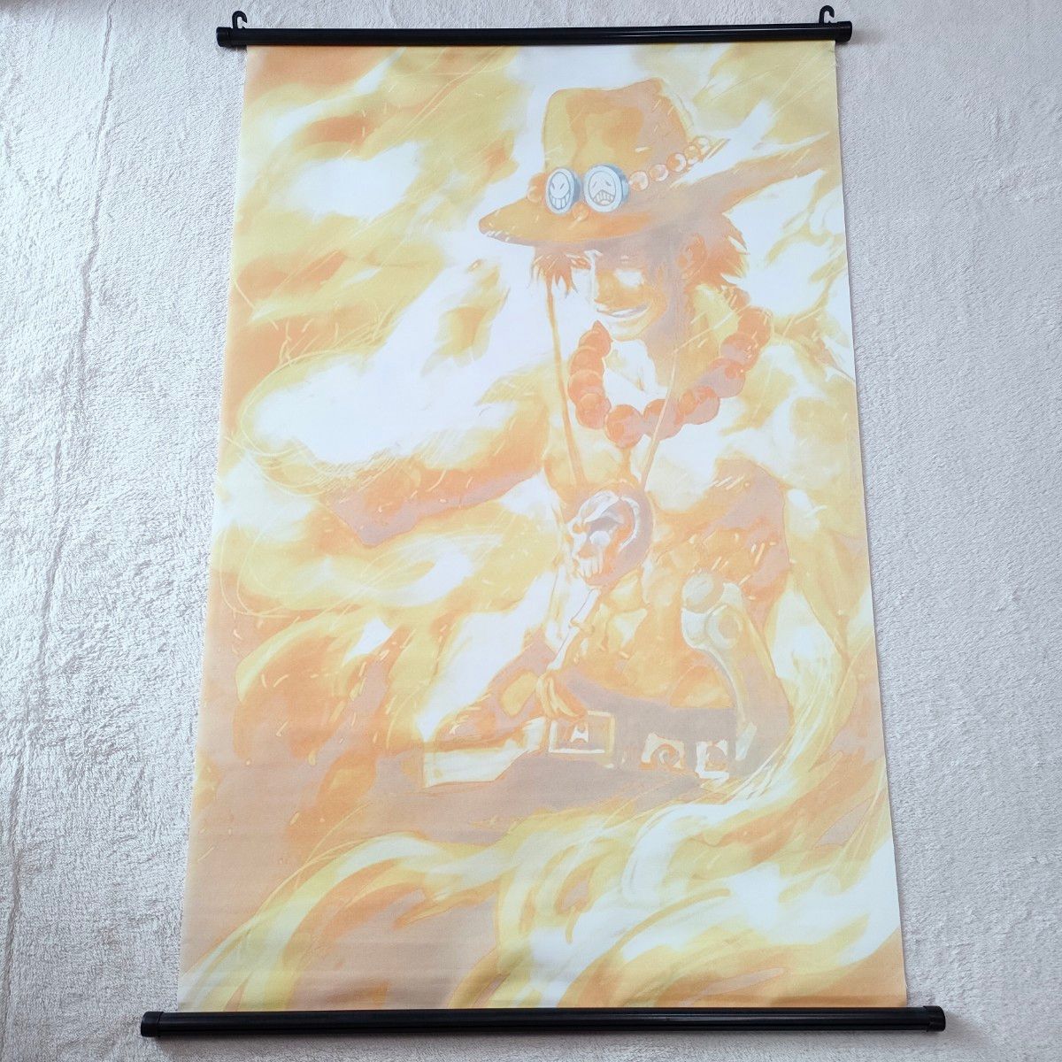 ★最终降价★ONEPIECE 海贼王 A1尺寸相当 艾斯 超大挂毯 娱乐奖品 非卖品
