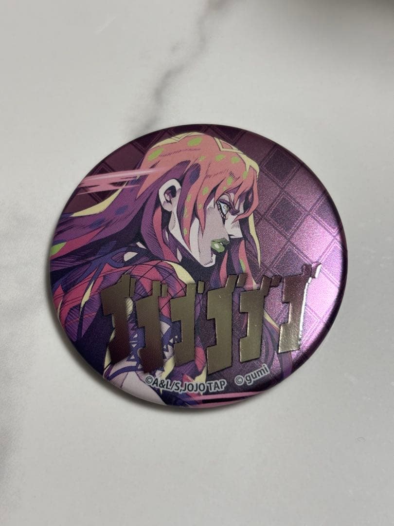 JoJo's Bizarre Adventure: Ora Ora Overdrive – Diavolo Can Badge