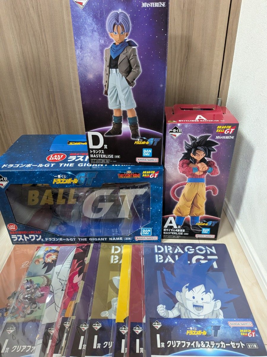 Ichiban Kuji Dragon Ball GT A Award Super Saiyan 4 Sun Wukong D Award Trunks Last One Award I Award Complete Set