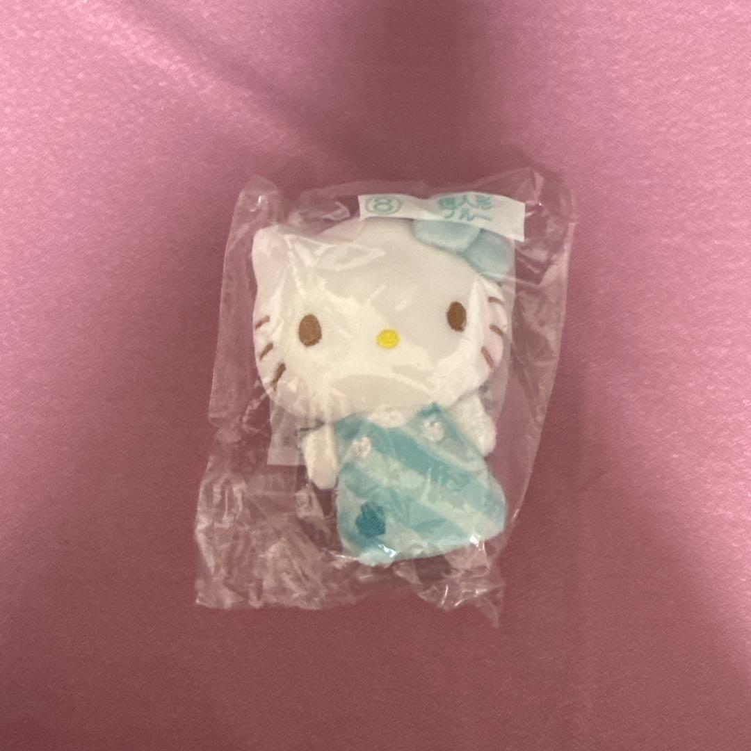 Hello Kitty Finger Puppet Blue