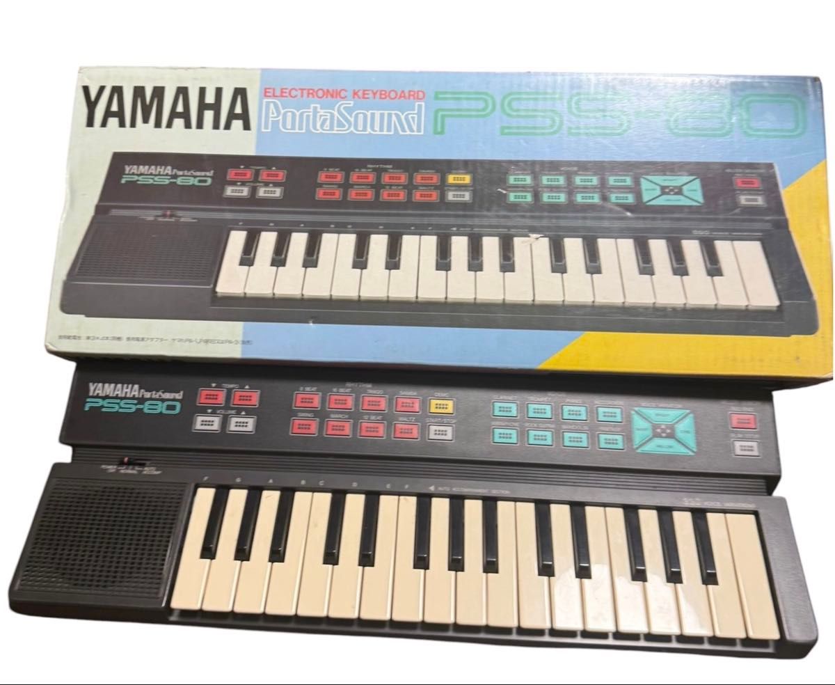 雅马哈 PortaSound PSS-80 电子键盘 带原装箱