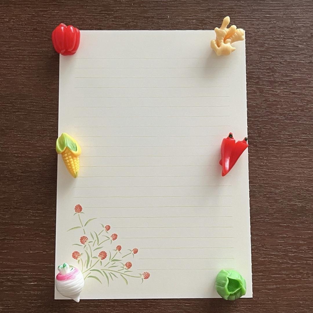 蔬菜图案信纸 信套装