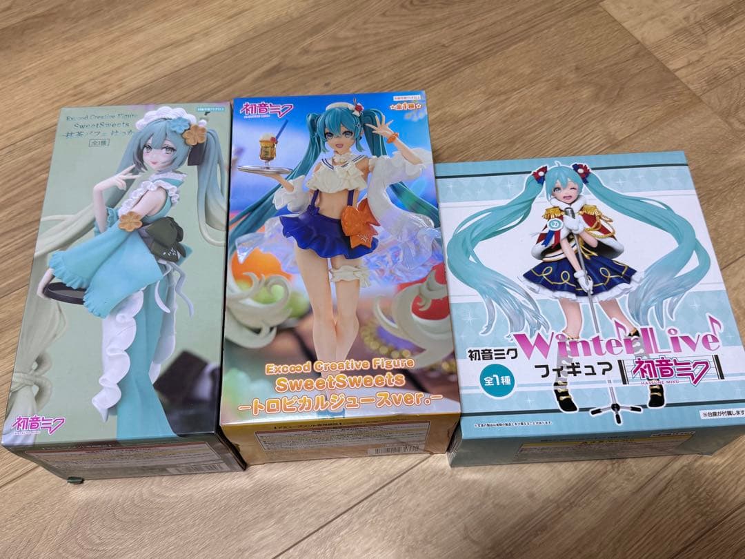 初音ミク フィギュア 3種セット まとめ売り