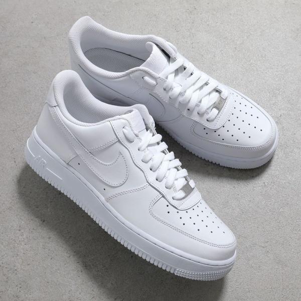 NIKE ナイキ スニーカー Air Force 1 '07 エア フォース CW2288-111 メンズ レザー ローカット シューズ 靴 WHITE-WHITE