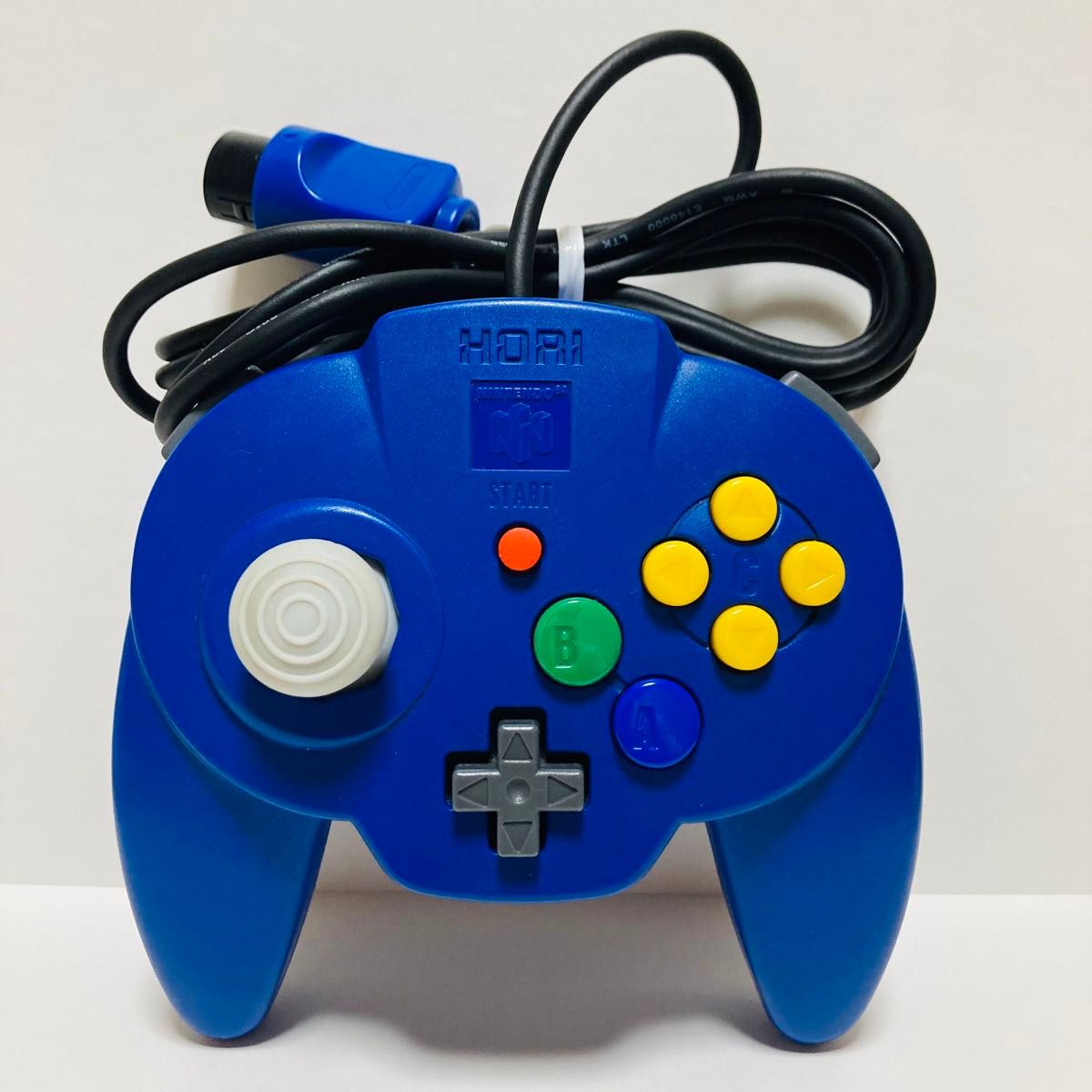 Hollipad迷你64蓝色N64 HORI控制器已确认动作