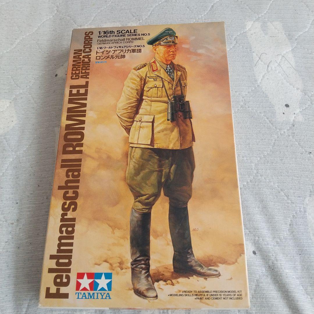 TAMIYA 1/16 Rommel Field Marshal German Afrika Corps Plastic Model Kit