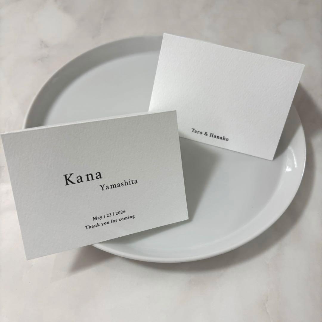 [Simple] Wedding Place Cards ♡ Elegant and Stylish Wedding Item