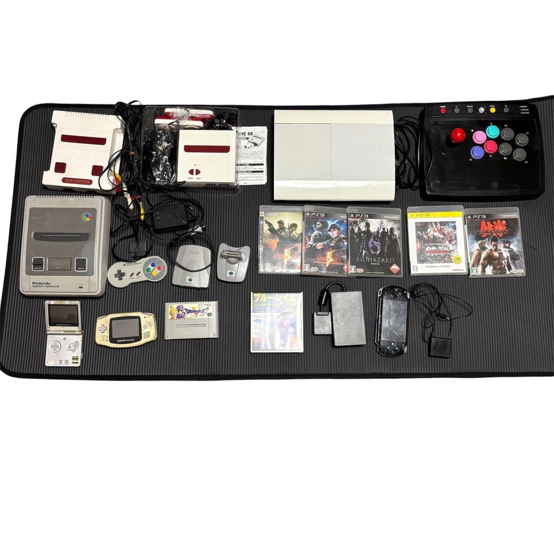 【【二手瑕疵】游戏机与游戏软件打包出售 GBA PS3 超级任天堂