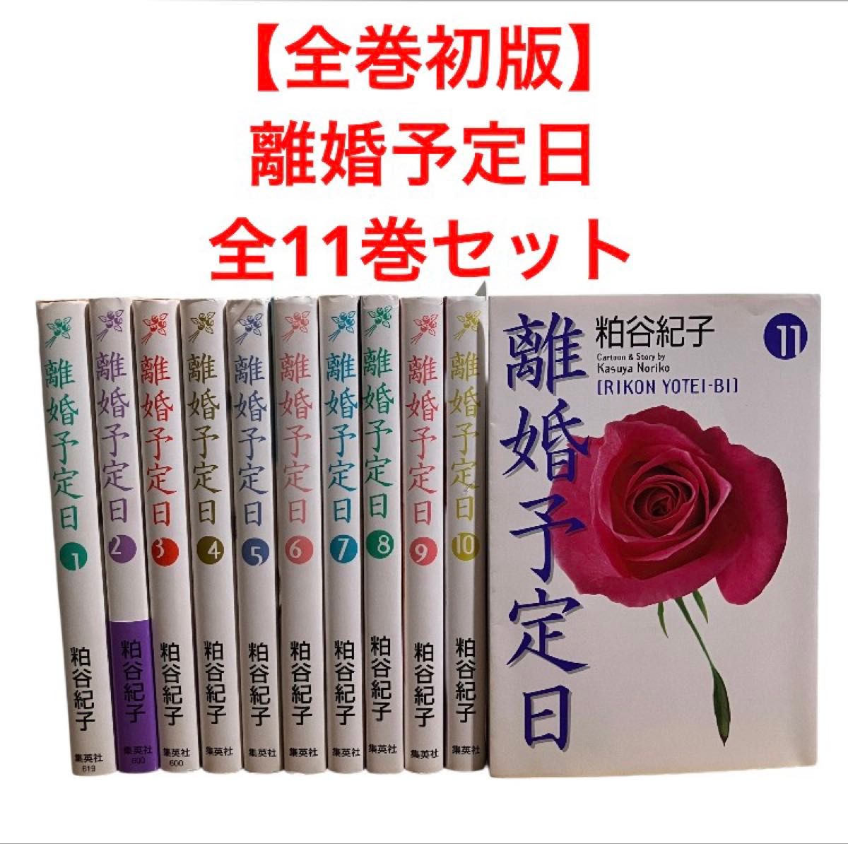 【全卷初版】离婚预定日 全卷套装 第1～11卷 文库版