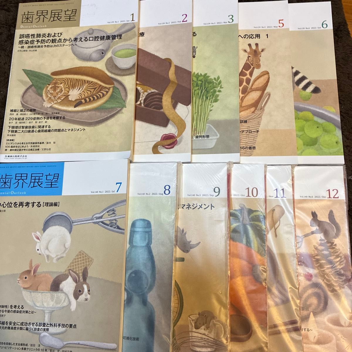 歯界展望 2022年 1月号〜12月号 11冊セット 歯科専門誌