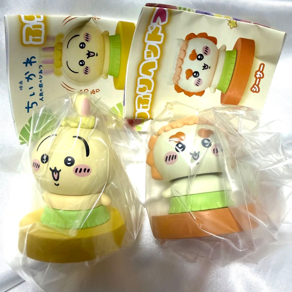 Chiikawa Movie: Secrets of the Mermaid Island FuriFuri Head Figure Rabbit Sisaer 2-Pack