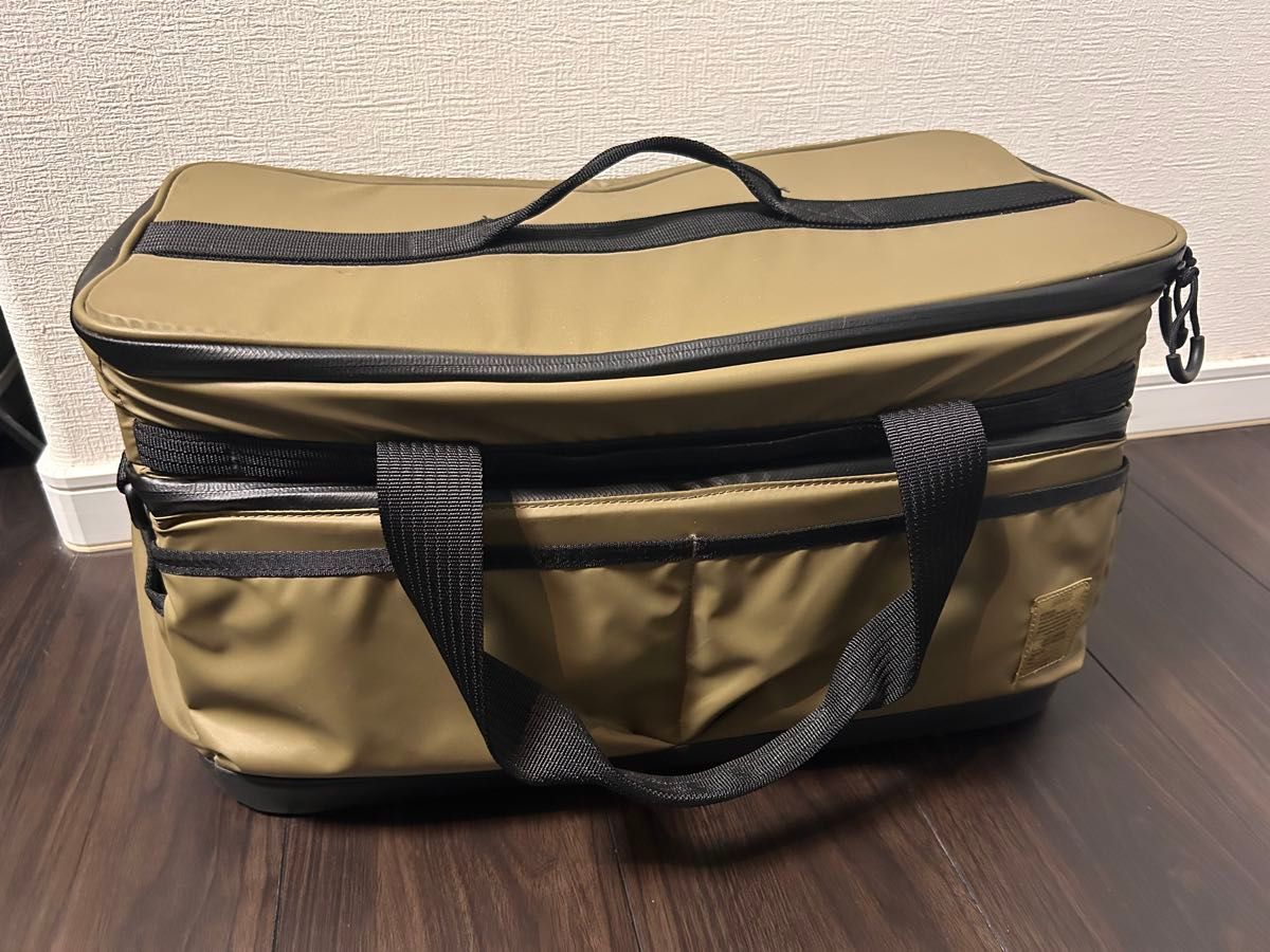 Asobu 2室储物箱 卡其色