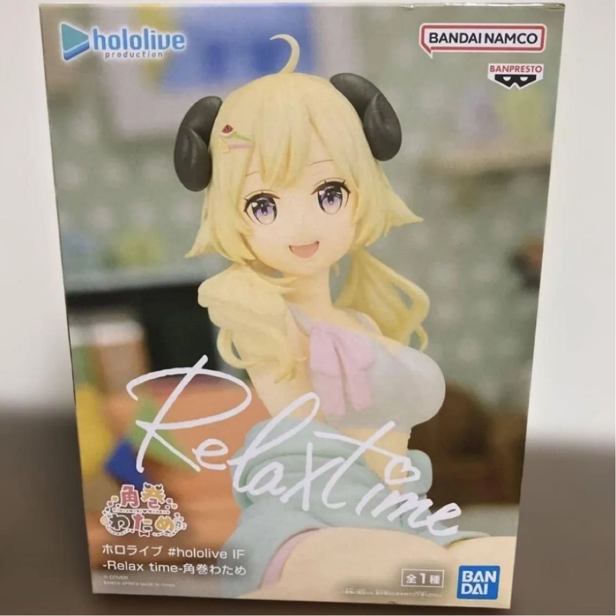 Hololive #hololive IF -Relax time- 角卷绵芽手办