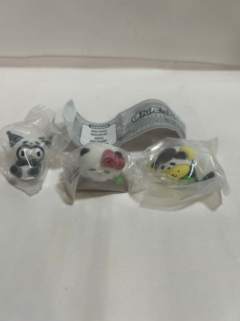 Sanrio Pandako Figure Chroppy Hello Kitty Pompompurin