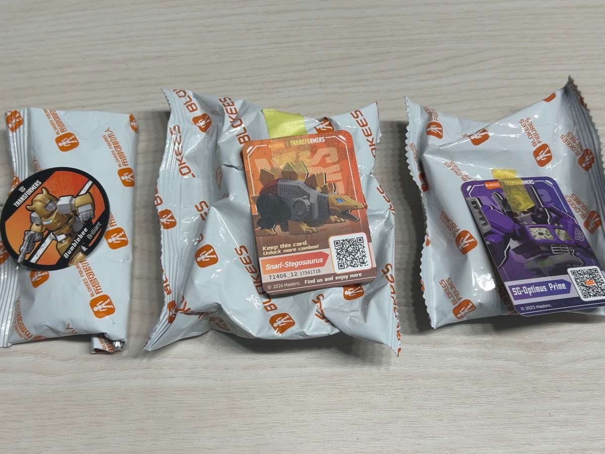 BLOKEES 布鲁基兹 变形金刚 3件套装 大黄蜂 斯纳尔 SG擎天柱