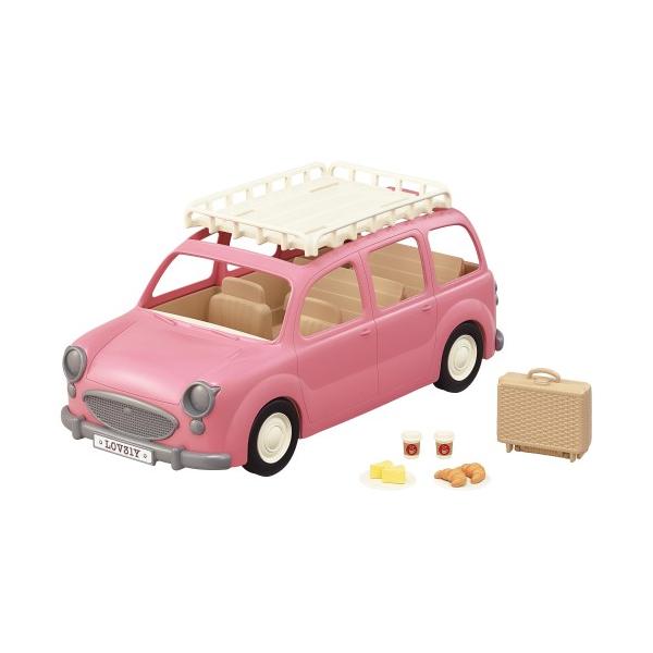 Sylvanian family V-06 can ride a lot! Picnic wagon toys children children girl doll play accessories 3 years old