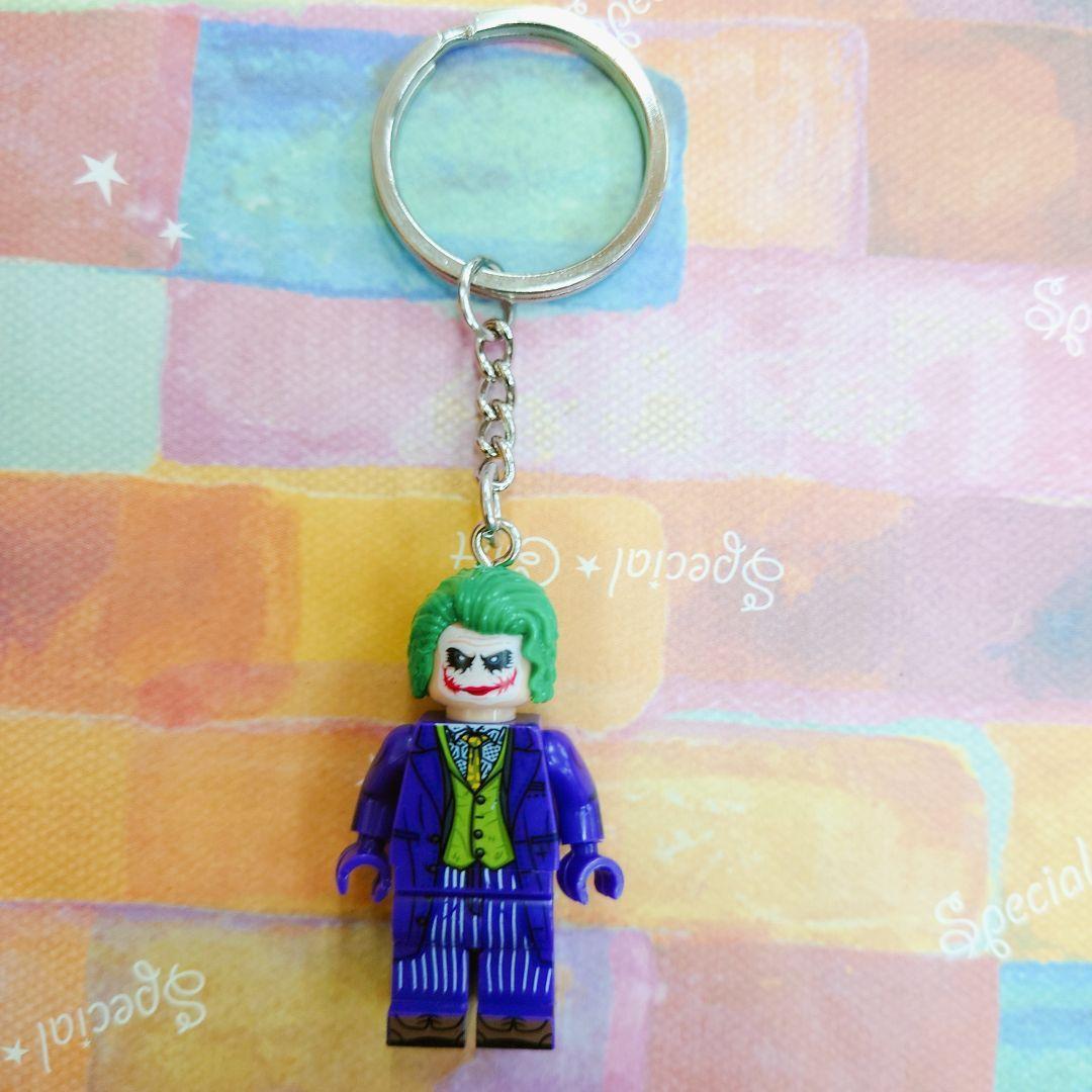 Joker★Batman★Purple suit★Block Key Chain★Ame Chara