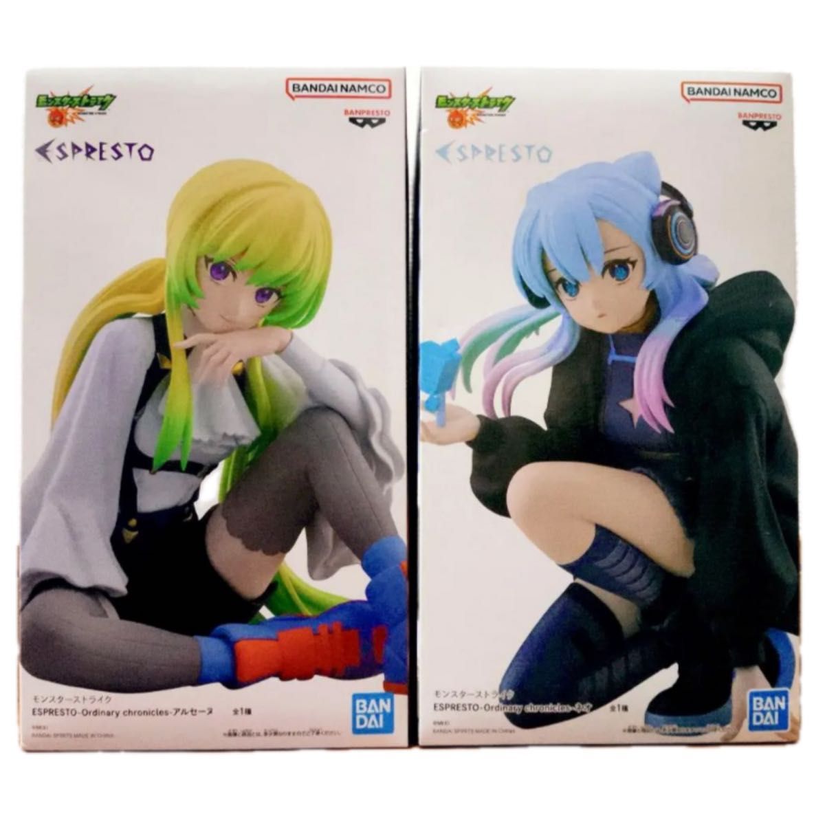 怪物弹珠 ESPRESTO-Ordinary- 手办 2种套装 南梦宫限定 怪物弹珠 阿尔瑟努 尼奥