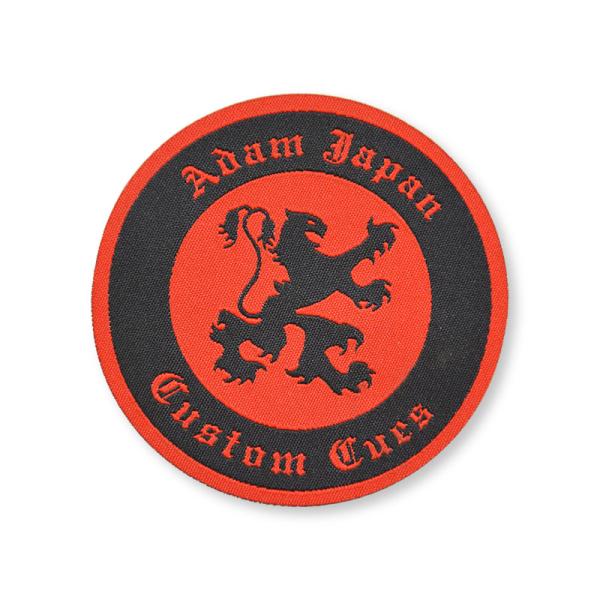 台球配件 ADAM 圆形徽章(红黑)