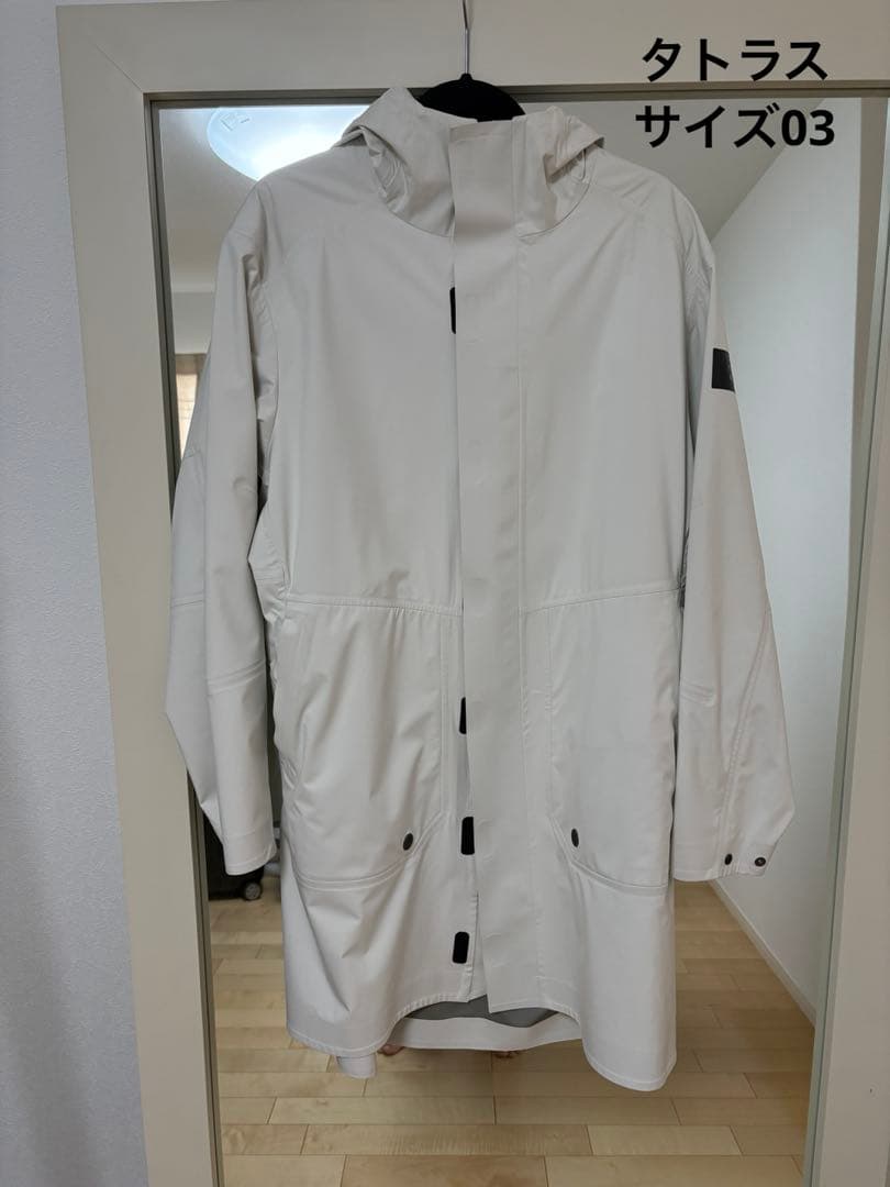 稀有　TATRAS 尼龙夹克 白色　尺码03 L