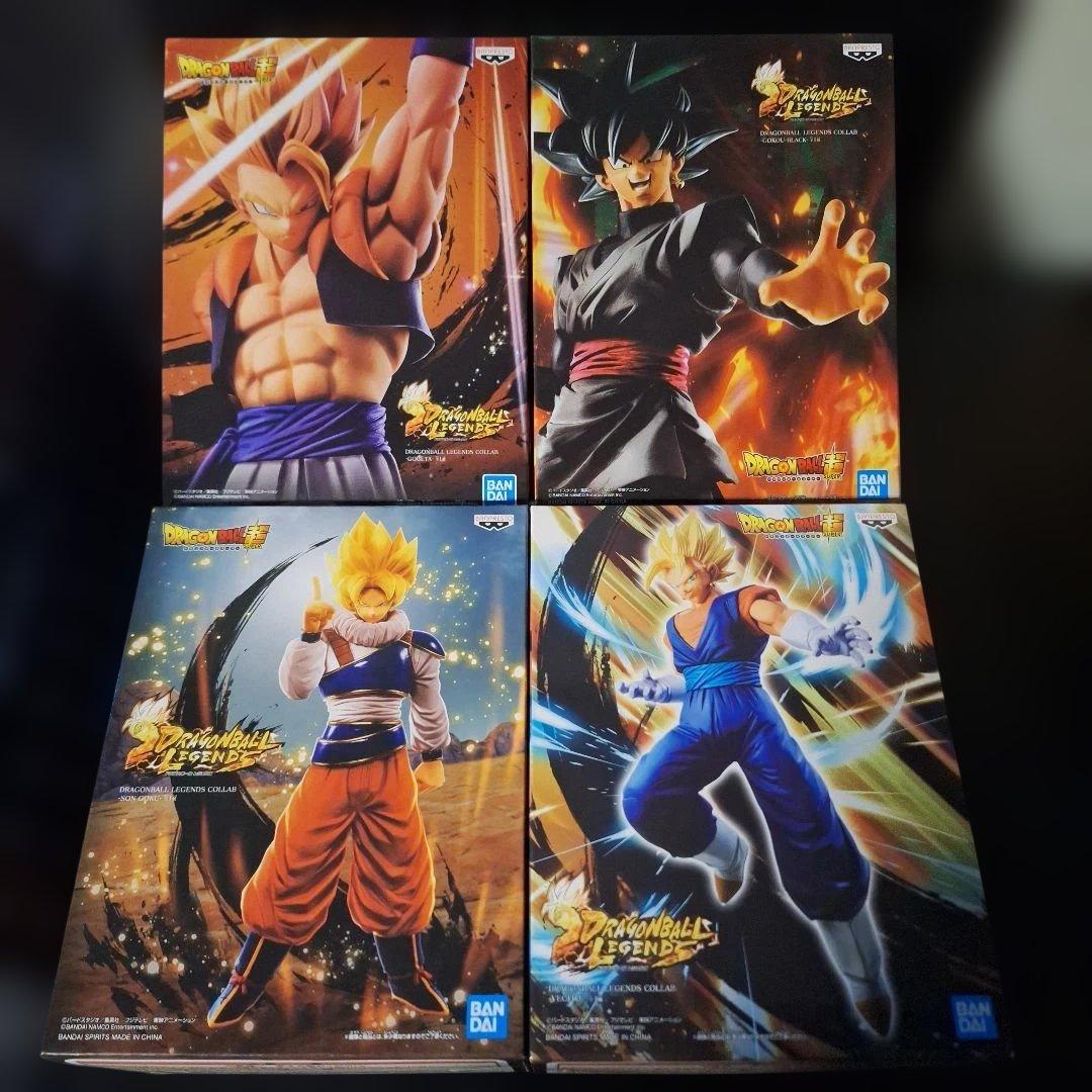 【新品】龙珠传奇 超级赛亚人 贝吉特 戈塔克 悟空 黑色