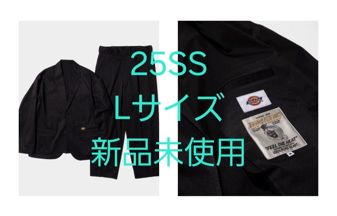 迪基斯 TRIPSTER 西装 25SS 黑色 L码 野村训市 BEAMS