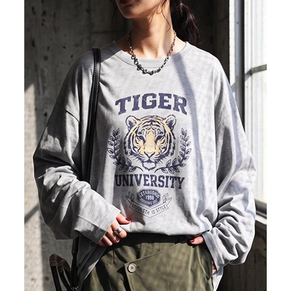 Antiqua Long Sleeve T-Shirt 100% Cotton Animal Print Print Long T Women's Men's