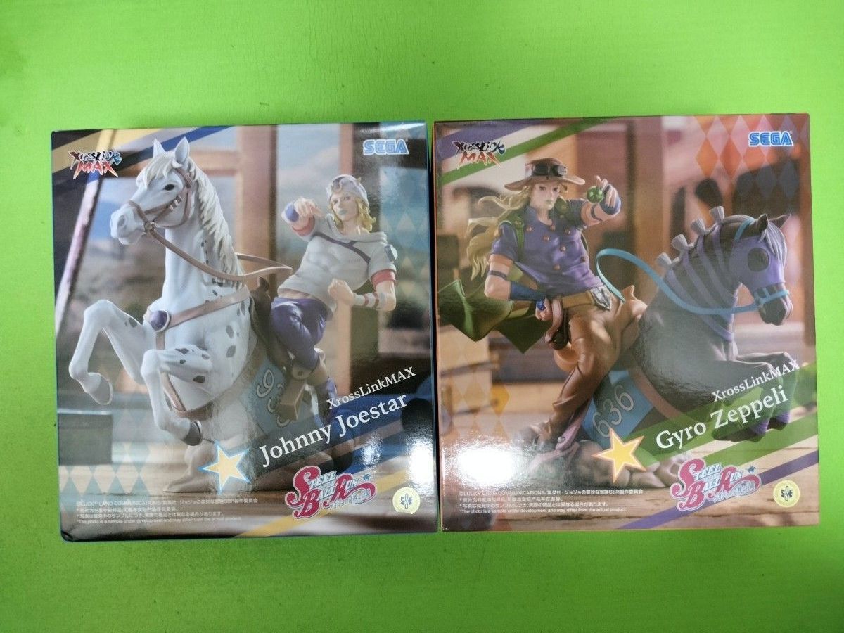 JoJo's Bizarre Adventure XrossLinkMAX Figure Johnny Joestar and Gyro Zeppeli 2-Piece Set
