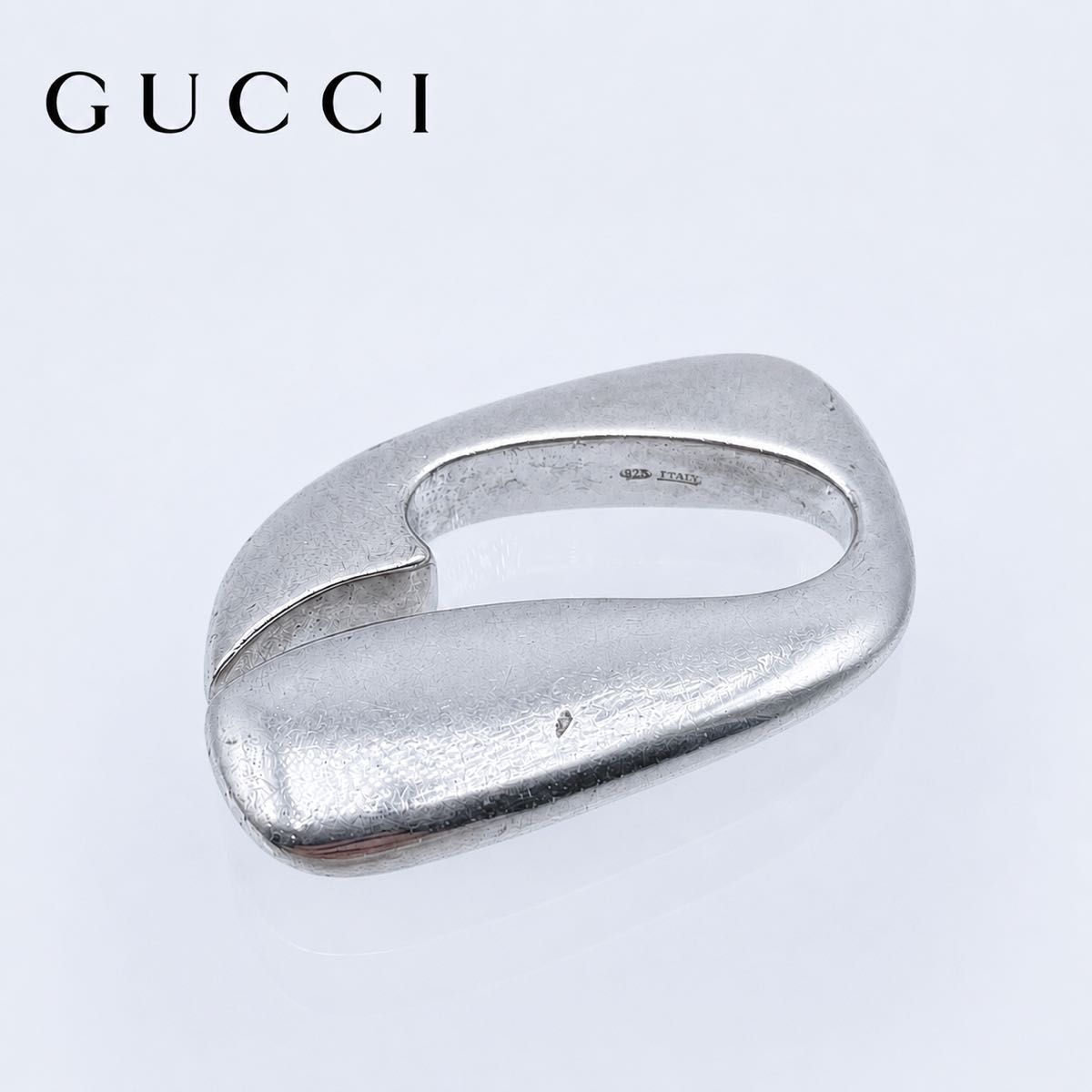 古驰 GUCCI 吊坠挂件 项链吊饰 G 字母图案 银质 925 21.3克