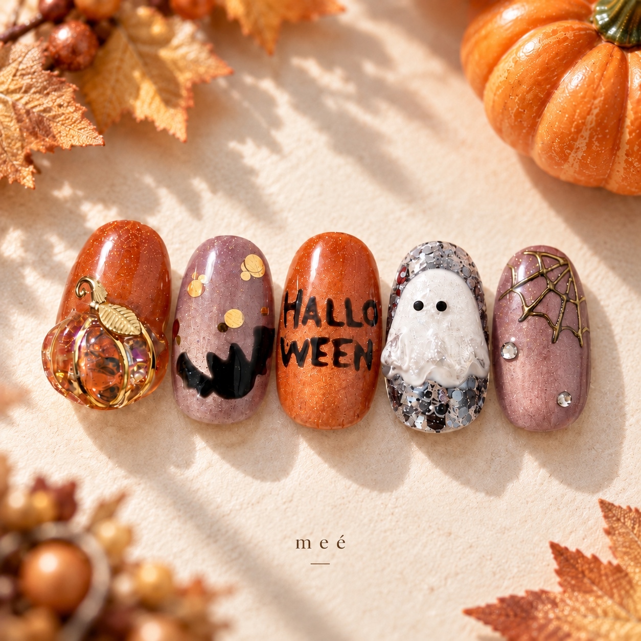 Halloween Nail Tips Halloween Nails Halloween Party Halloween Costume Short Long Order Tip Size Custom Adult Nails Elegant Nails Magnetic Magnetic Nails