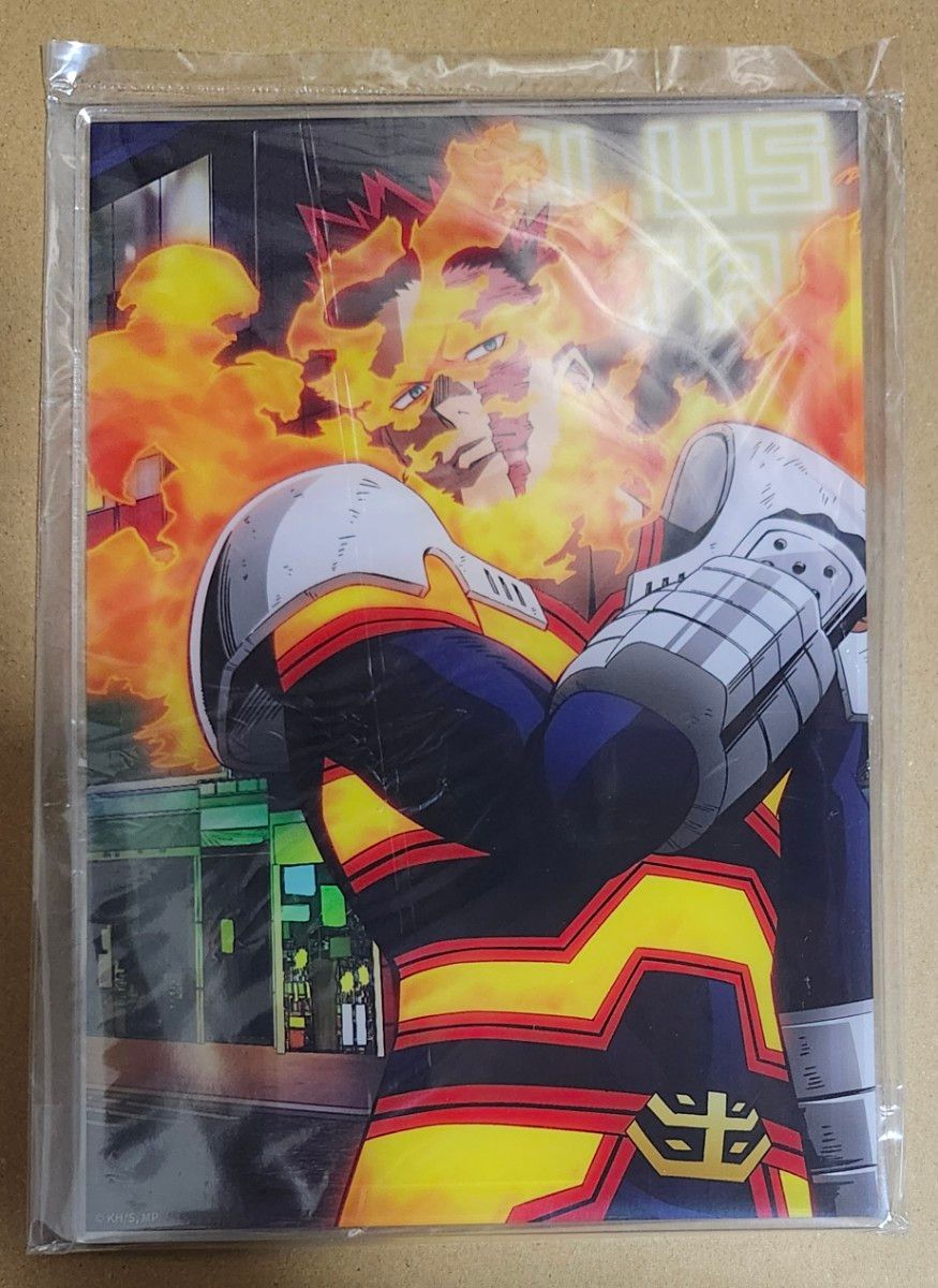New My Hero Academia x Tokyu Acrylic Art Panel SHIBUYA HEROES MISSION ver. Endeavor