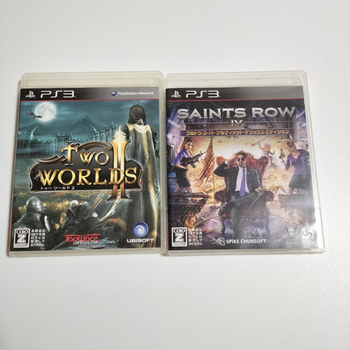 ★最终降价★ PS3游戏软件 2件套 Two Worlds II 黑道圣徒4 SAINTS ROW IV