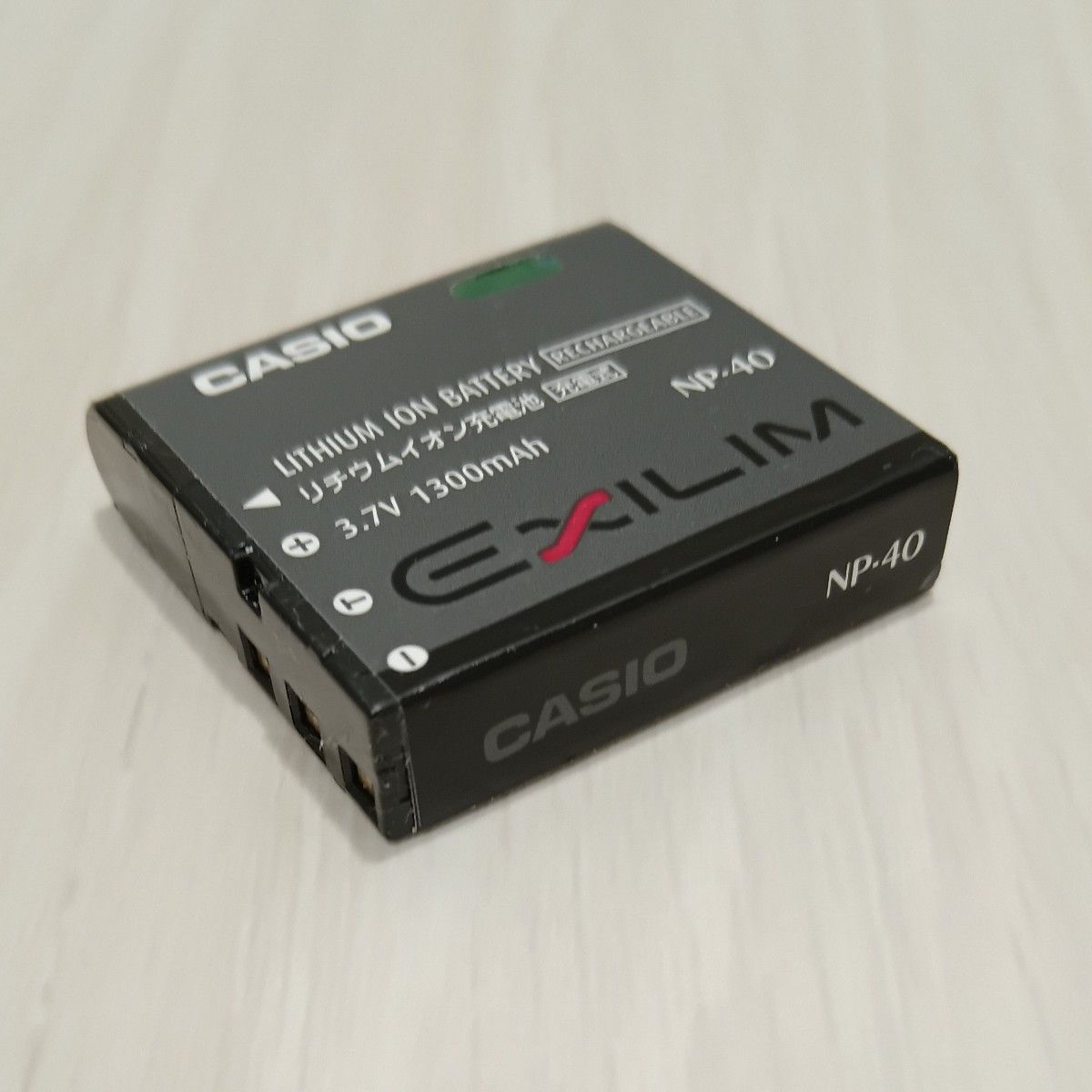 CASIO 卡西欧 EXILIM 锂离子电池 NP-40 3.7V 1300mAh 10