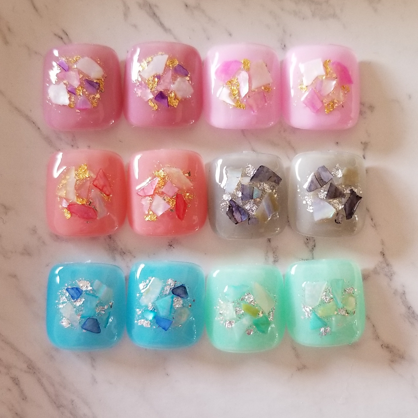 Foot Big Toe ShellFlake Nail