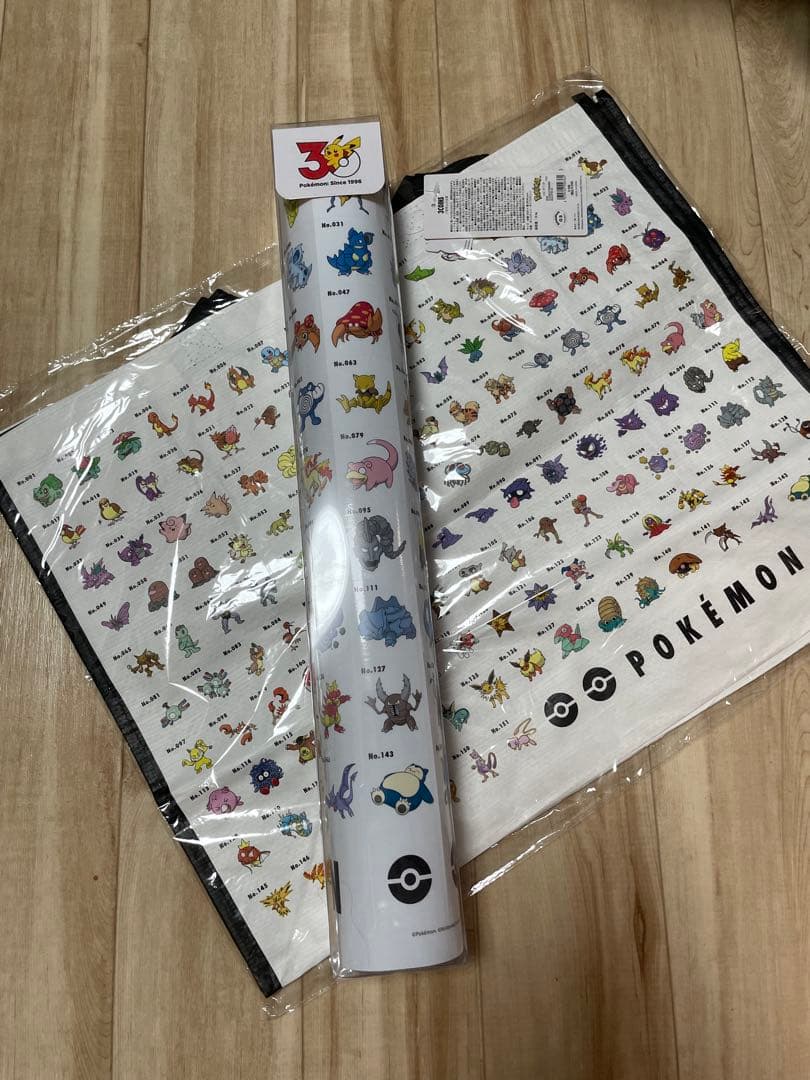 宝可梦 3COINS 墙贴　购物袋
