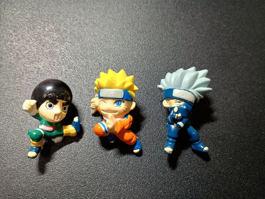 NARUTO Naruto Mini Figure 3-Pack Magnet Gacha