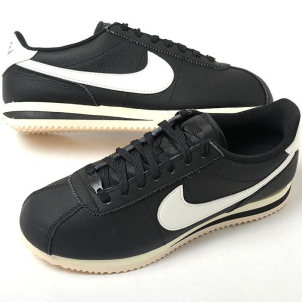 NIKE CORTEZ 23 PREMIUM 耐克 Cortez Premium 男款运动鞋 四季通用 黑白 fb6877-001