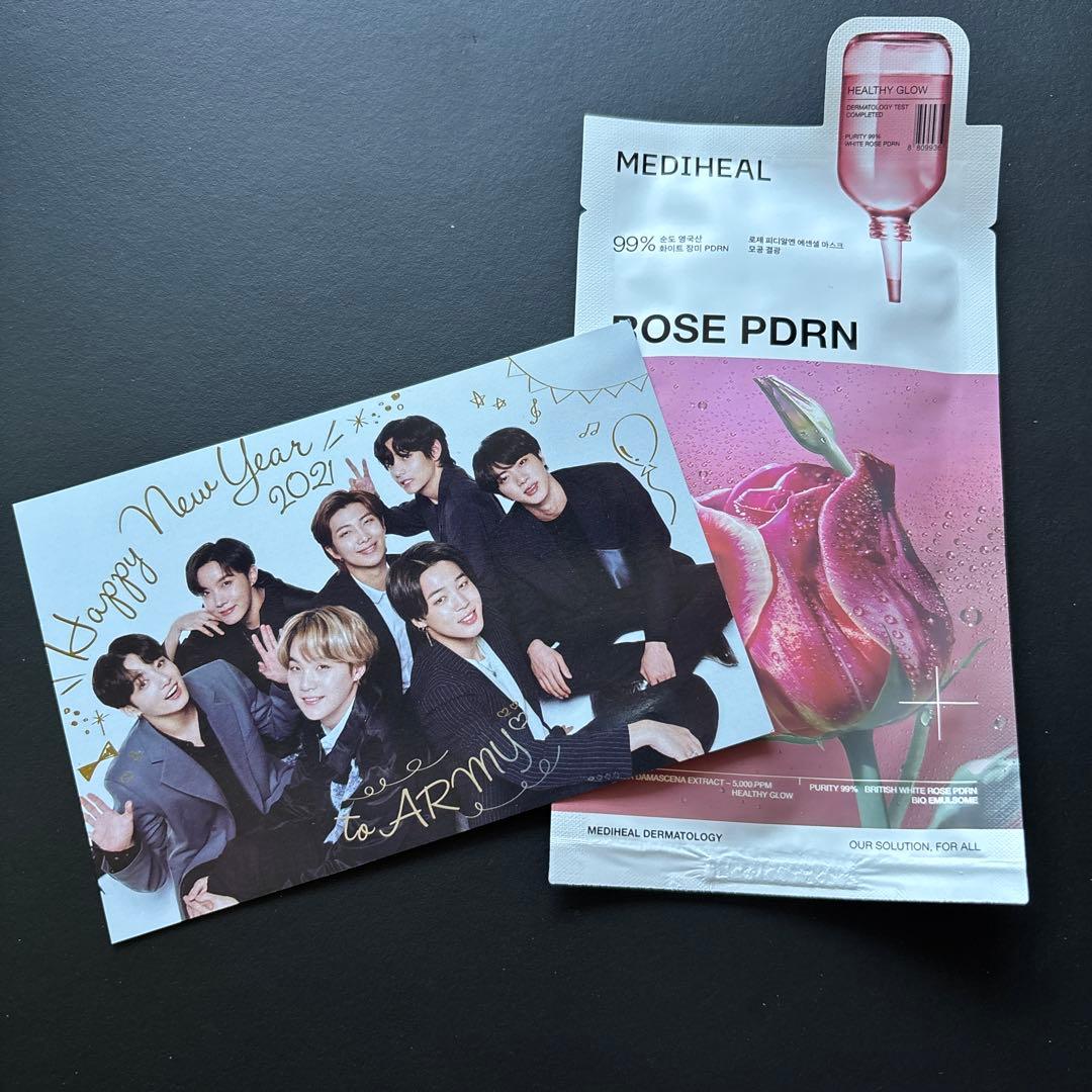 【 FC 限定非卖品】 BTS NewYear2021 明信片
