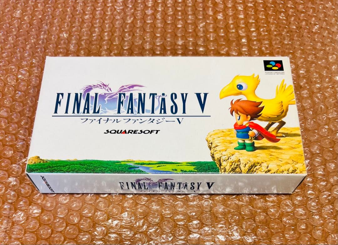 【最终幻想V·盒装·附说明书·超级任天堂]] 美品 FFV