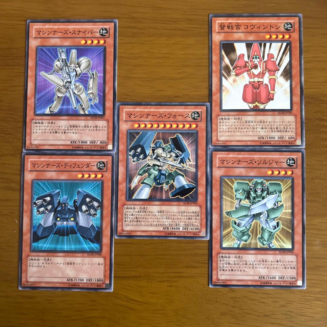 Yu-Gi-Oh! Machinners Deck Parts 5-Piece Set